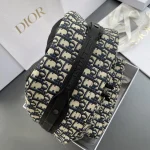 Dior Travel 藍色Dior Oblique雙肩背包-：圖片 5