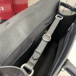 GUCCI Soft Leather手袋灰柔皮革手提包-796761：圖片 8