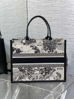 Dior Book 奶白色托特包中號MM-M1296：圖片 5