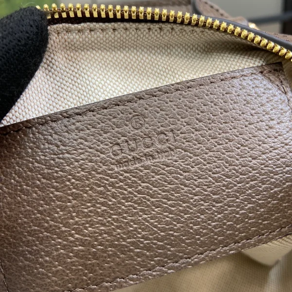 GUCCI Ophidia米綠帆布手提包-781490：圖片 10