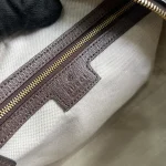 GUCCI GG Supreme小號藍米帆布斜揹包-772061：圖片 9
