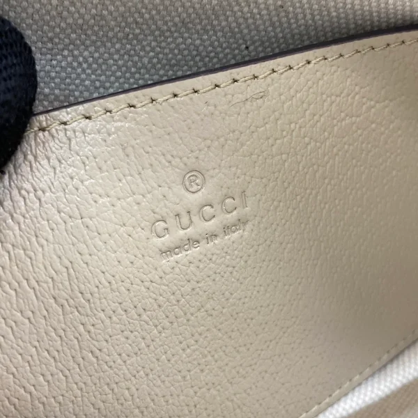 GUCCI Ophidia小號米白帆布手挽包-795249：圖片 10