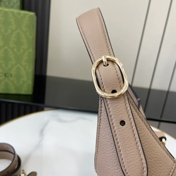 GUCCI Jackie 1961小號黑色皮革肩揹包-810232：圖片 7