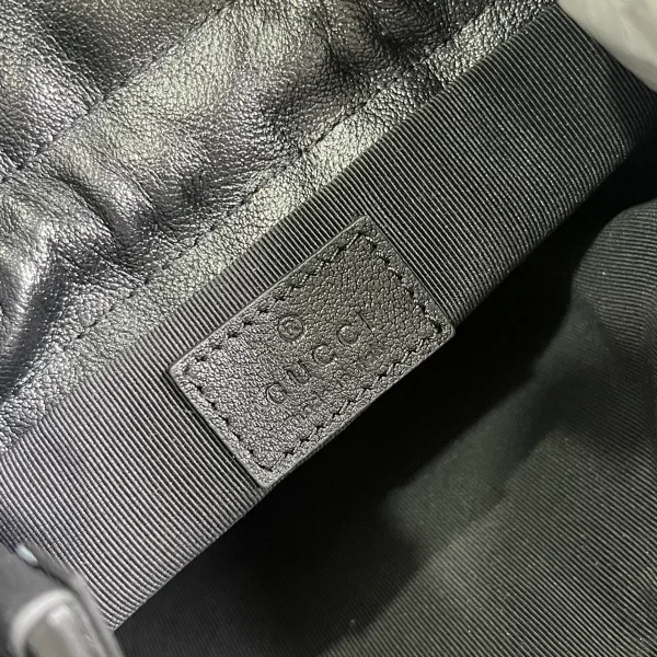 GUCCI Gucci Blondie迷你金色金屬水桶包-760313：圖片 9