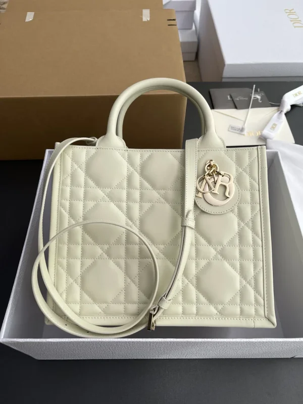 Dior Book 奶白色托特包小號PM-M1325：圖片 10