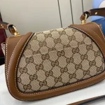 GUCCI Blondie棕滑面肩揹包-815700：圖片 6