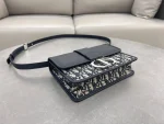 Dior 30 Montaigne 藍色皮革斜背包中號MM-M9203：圖片 9