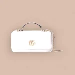 GUCCI GG Milano迷你鮮綠蓬鬆皮革手挽包-806017