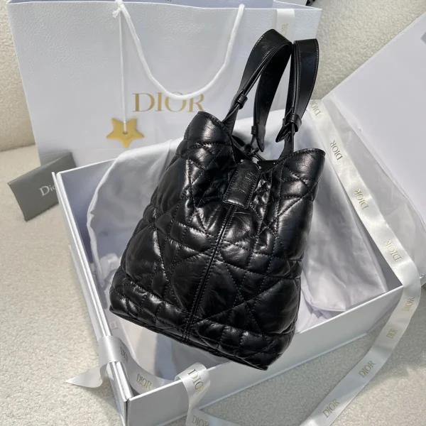 Dior Toujours 黑色小牛皮包中號MM-M2821：圖片 4