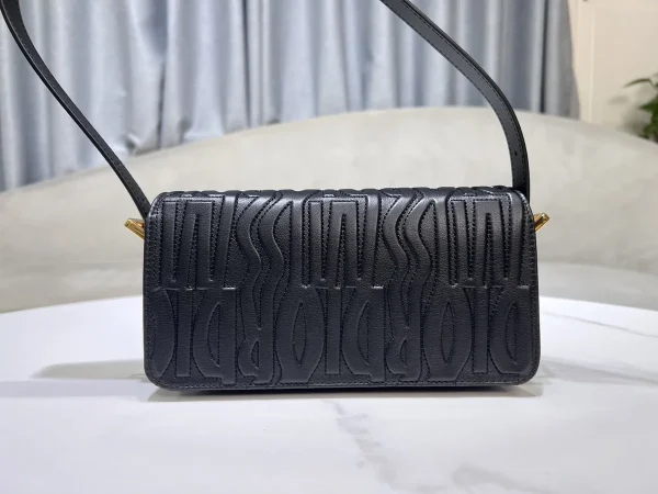 Dior Miss 黑色小牛皮單肩包小號PM-M2610：圖片 3
