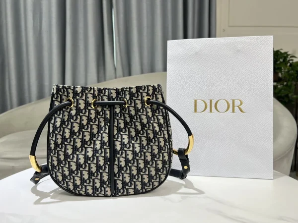 Dior Nolita 藍色斜背包中號MM-M2312：圖片 7