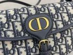 Dior Bobby 藍色緹花斜挎包小號PM-M9335：圖片 4