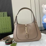 GUCCI Jackie 1961小號黑色皮革肩揹包-810232：圖片 2