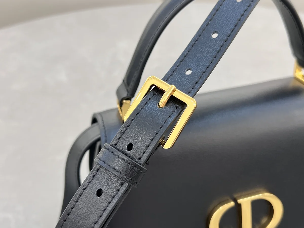 Dior 30 Montaigne 黑色斜挎包小號PM-M9370 8 Dior 30 Montaigne 黑色斜挎包小號PM-M9370