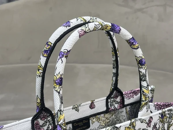 Dior Book 奶白托特包中號MM-M1296：圖片 6