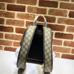 GUCCI Ophidia小號米棕帆布背包-547965：圖片 4