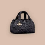 Dior Toujours 黑色小牛皮手提包小號PM-M2822