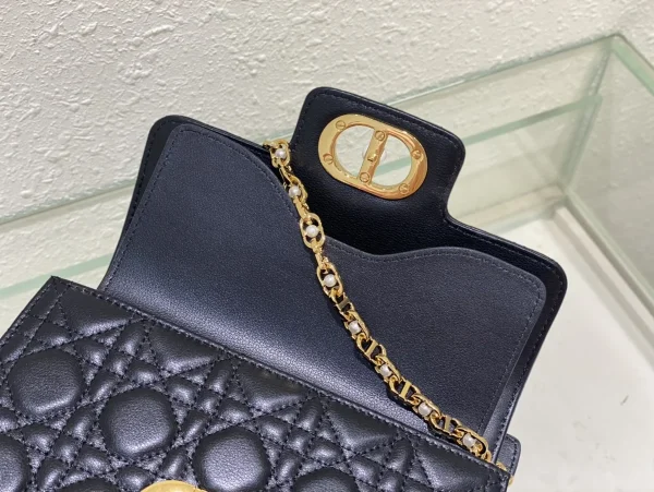Dior Jolie 藍色小牛皮斜挎包小號PM-M9271：圖片 8