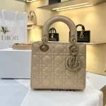 Dior Lady 米色斜挎包小號PM-M0531：圖片 2
