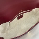 GUCCI Horsebit 1955小號紅米手提包-815206：圖片 10