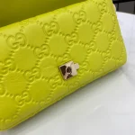 GUCCI GG Milano迷你黑色皮革斜揹包-806017：圖片 12