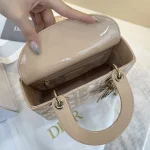 Dior Lady 米色斜挎包小號PM-M0531：圖片 9