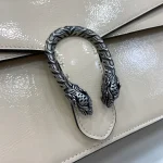 GUCCI Dionysus大號灰漆皮肩揹包-795003：圖片 6