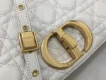 Dior Caro 象牙色小牛皮斜挎包中號MM-M9242：圖片 6