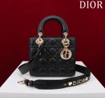 Dior Lady 黑色羊皮斜挎包小號PM-M0538