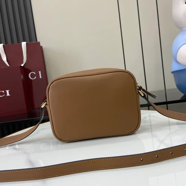 GUCCI Blondie迷你黑色皮革-820429：圖片 4