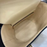 GUCCI Bamboo竹製米白皮革手提包-805832：圖片 10