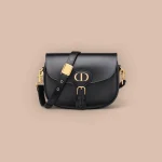 Dior Bobby 黑色小牛皮斜挎包中號MM-M9319