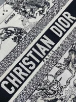 Dior Book 奶白色托特包中號MM-M1296：圖片 3