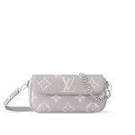 Louis Vuitton Wallet On Chain Ivy 雙色Monogram Empreinte皮革包包