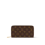 路易威登Monogram帆布拉鏈錢包 - 經典多功能收納設計