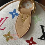 高仿複刻 LV x TM Speedy Bandoulière 25 白三彩 旅行包：圖片 17