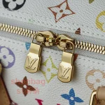高仿複刻 LV x TM Speedy Bandoulière 25 白三彩 旅行包：圖片 14