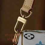 高仿複刻 LV x TM Speedy Bandoulière 25 白三彩 旅行包：圖片 12