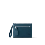 M82813 Atlantic藍色牛皮Takeoff Pouch隨身包