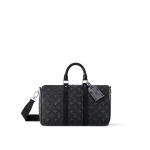 Louis Vuitton Keepall Bandoulière 35 旅行包包 - Monogram Eclipse 塗層帆布