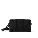 路易威登Soft Trunk Monogram壓花皮革斜挎錢包