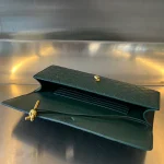 Intrecciato編織祖母綠羊皮革手提包：圖片 8