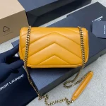 LOULOU 小羊皮菱格紋迷你包：圖片 3
