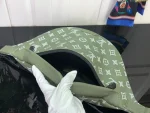 Louis Vuitton Discovery 腰包 | Olive綠色Monogram Shadow壓花小牛皮：圖片 7