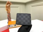 Louis Vuitton Damier Graphite 男士多夾層輕便錢包 | 可個人化訂製：圖片 9