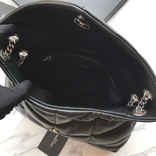 義大利小羊皮翻蓋信封鏈條包：圖片 9