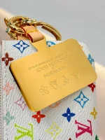 LV x TM 彩虹Monogram塗層帆布Phone Holder復刻版：圖片 8