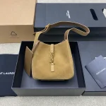 LE 5 À 7 BABY 麂皮手提包 - 義大利精工製作：圖片 6