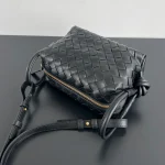 Intrecciato編織皮革斜挎包|牛皮革製作：圖片 7
