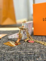 LV x TM 彩虹Monogram塗層帆布Phone Holder復刻版：圖片 4